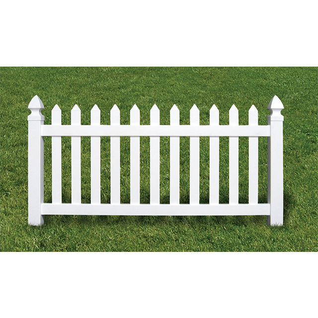 PVC - white picket fence 